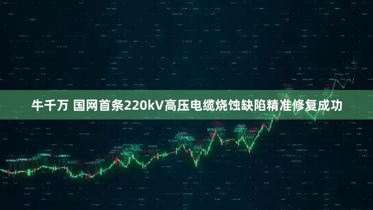 牛千万 国网首条220kV高压电缆烧蚀缺陷精准修复成功